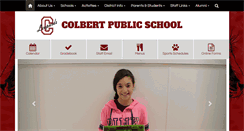 Desktop Screenshot of colbertisd.org
